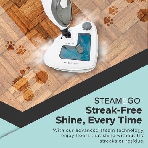 Steam & Go 10-in-1 Multi-Surface Steam Mop - Deep Clean with Heat 7