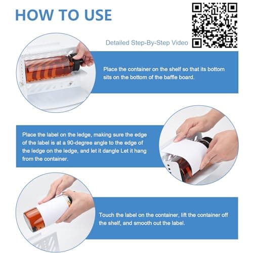 Bottle Labeling Machine - Label Applicator Machine for Cylindrical Containers with Adjustable Size,an Indispensable Labeling Wizard for Candle Manufacturers,Small Business Owners,and Entrepreneurs 6