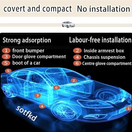 2 Pack GPS Tracker for Vehicles,Car Tracker Device Hidden for Vehicles,Tracker Device for Vehicles,GPS Tracker (Only Android) | No Monthly Fee | Waterproof | Works with Google Find My Device 2
