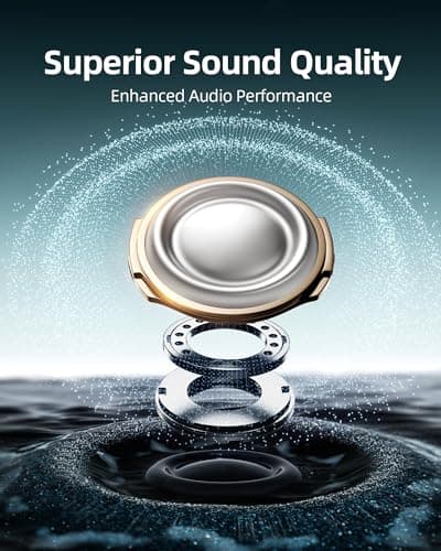 bmanl Wireless Earbuds Bluetooth Headphones Over Ear Hooks Ear Buds with 80H Playtime, LED Power Display, Dual Mic Clear Calls, Sports Wireless Ear Buds Bluetooth Earbuds for Running Gym Workout Green 5