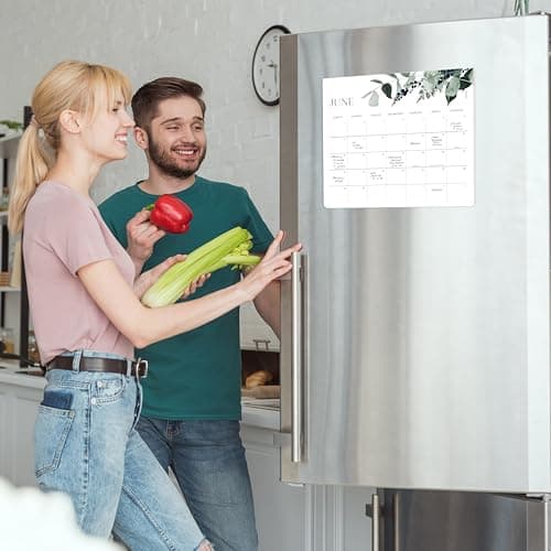 Beautiful 2025-2026 Magnetic Fridge Calendar - Runs From Until July 2026 - The Perfect Monthly Refrigerator Calendar for Easy Organizing 6