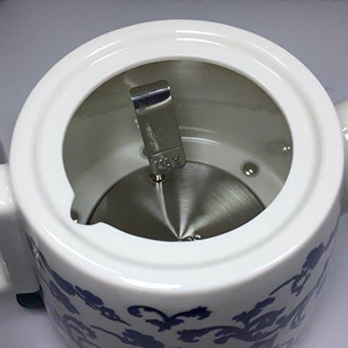 FixtureDisplays® Ceramic Electric Kettle Water Boiler Tea Maker 15001NEW-NF 5