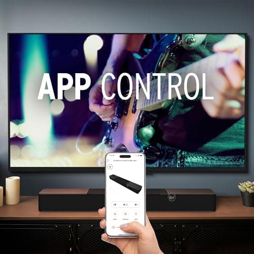 Klipsch Flexus CORE 200 3.1.2 Channel Powered by Onkyo Bluetooth Sound Bar with Dolby Atmos and Custom Tuned Bass - Black 8