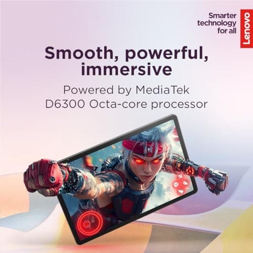 Lenovo Idea Tab - College Tablet - 11″ 2.5K IPS Touchscreen Display - 90Hz - MediaTek Dimensity 6300-4 GB Memory - 128 GB Storage - Integrated Arm Mali-G57 MC2 - Tab Pen and Folio Case 6