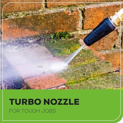 Greenworks 80V 3000 PSI Pressure Washer (2.0 GPM), (2) 4.0Ah Batteries and Dual Port Rapid Charger, Powerful Enough to Remove Pesky Dirt and Grime on Siding, Fences, Patios, Driveways, and Sidewalks 4