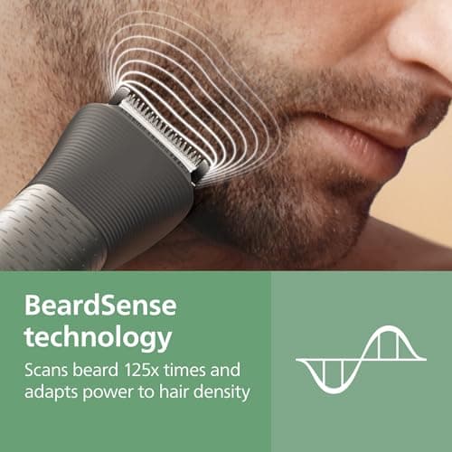 Norelco Philips All-in-One Series 7000 23-Piece Trimmer - Electric Shaver and Clipper for Face, Beard, Head & Body, Self-Sharpening Titanium Blades, 26 Length Settings (0.5-16 mm), MG7970/49 6