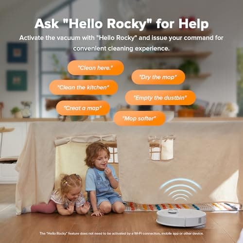 roborock Qrevo Master Robot Vacuum and Mop Combo, 10,000Pa Suction, FlexiArm Design Side Brush & Mop, Auto Mop Washing & Drying, Self-Emptying&Refilling, Dock Self-Cleaning, Obstacle Avoidance, White 8