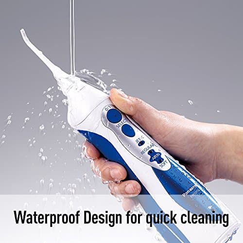 Panasonic Cordless Water Flosser, 3 Speed Pressure Settings Oral Irrigator, Washable, Rechargeable Portable For Travel And Home - EW2A 7