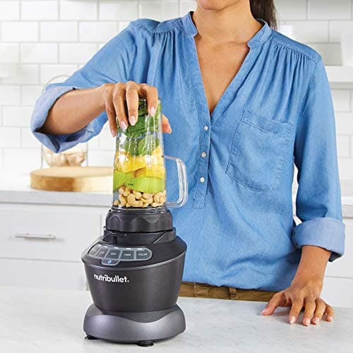 nutribullet Full-Size Blender Combo 1200W – NBF50500 - Dark Gray 10