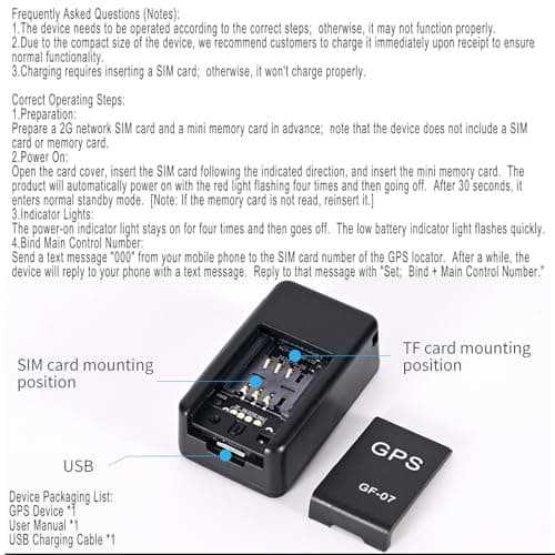Mini GPS Tracker for Vehicles No Monthly Fee - Real-time Wireless Hidden GPS Trackers Device for Car with Smart Phone app 8