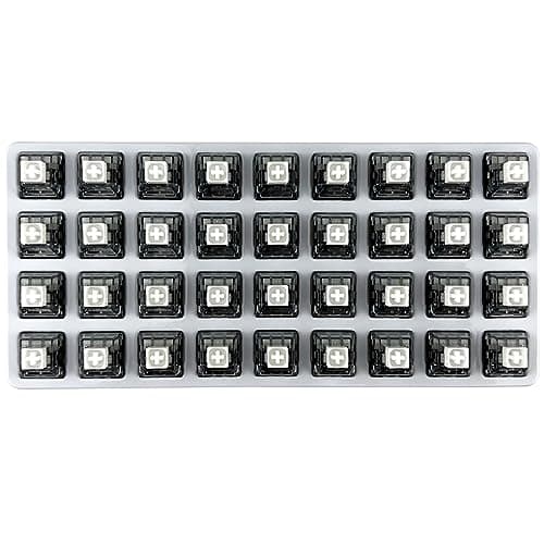 Kailh Box White V2 Switch for Mechanical Gaming Keyboard, 5 Pin Clicky Switch （Box V2 White,72PCS） 6