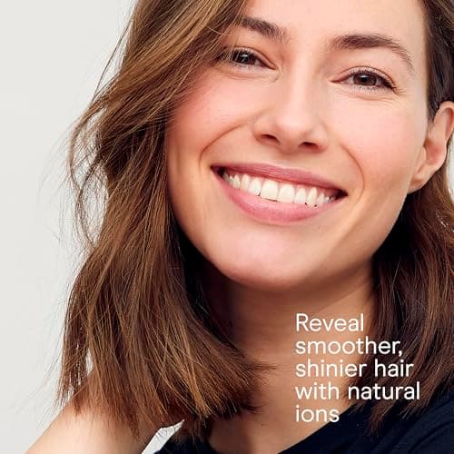 Conair Double Ceramic Hair Dryer, 1875W Blow Dryer with Diffuser and Concentrator, Ionic Conditioning, 3 Heat & 2 Speed Settings, Amazon Exclusive, White 7