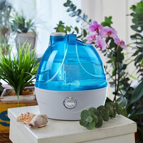 AquaOasis® Cool Mist Humidifier (2.2L Water Tank) Quiet Ultrasonic Humidifiers for Bedroom & Large room - Adjustable -360 Rotation Nozzle, Auto-Shut Off, Humidifiers for Babies Nursery & Whole House 6