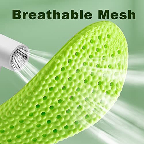 Shoe Insoles for Men Women, Memory Foam Insoles, Best Replacement Shoe Inserts, Providing Great Shock Absorption and Cushioning for Feet Relief, Prevent Foot Odor (Men 10-10.5 / Women 11-11.5) 5