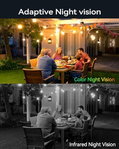 KKB 4G LTE Cellular Security Camera Magnetic, No WiFi Security Cameras Indoor Built-in SIM, 2K Wireless Outdoor Off-Grid Battery Camera Without Internet, AI Detection, Color Night Vision, 2-Way Audio 6