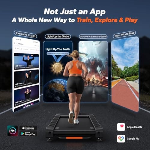 MERACH Walking Pad with Incline 12% Auto Treadmill for Home, 400lbs Capacity 3.5HP Super Quiet Brushless Walking Pads Under Desk, 16.5"x41.3" Mat Walk Pad with Remote & LED W50 Walking OAD 5