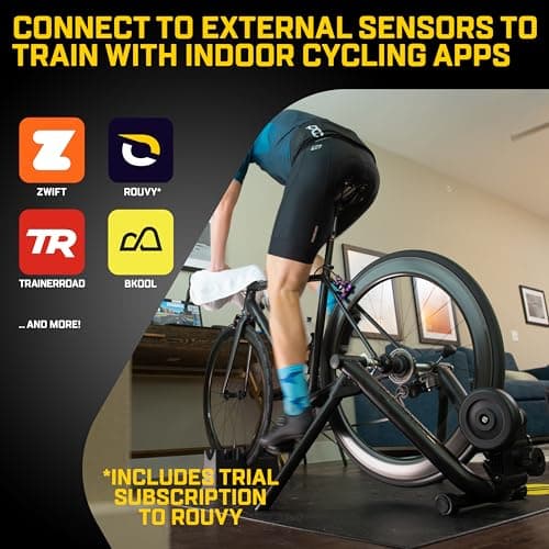 Saris Magnetic Indoor Bike Trainer, Magnetic Resistance, Compatible with Zwift App 5