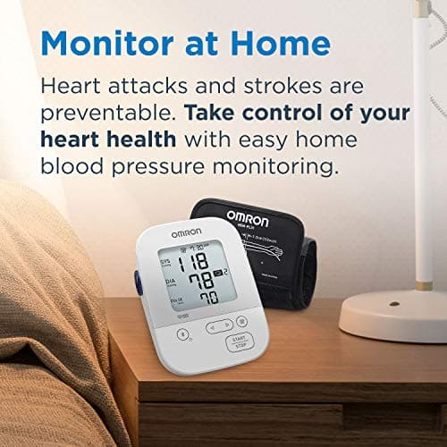 OMRON Silver Upper Arm Blood Pressure Monitor with Large Display, Clinically Validated, Medical Grade, FDA Cleared, FSA/HSA Eligible, Uses OMRON Connect App for Unlimited Free Measurements 6