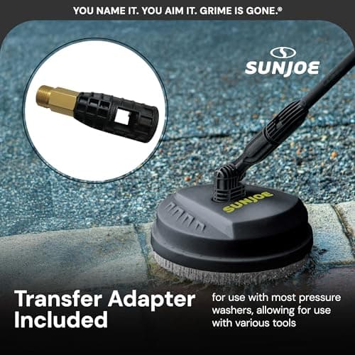 Sun Joe SPX-PCA10 10-Inch Surface, Deck and Patio Cleaning Attachment for SPX Series Pressure Washers 6