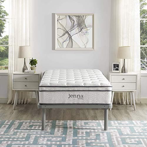 Modway Jenna 10” Innerspring and Memory Foam Twin Mattress With Individually Encased Coils 9