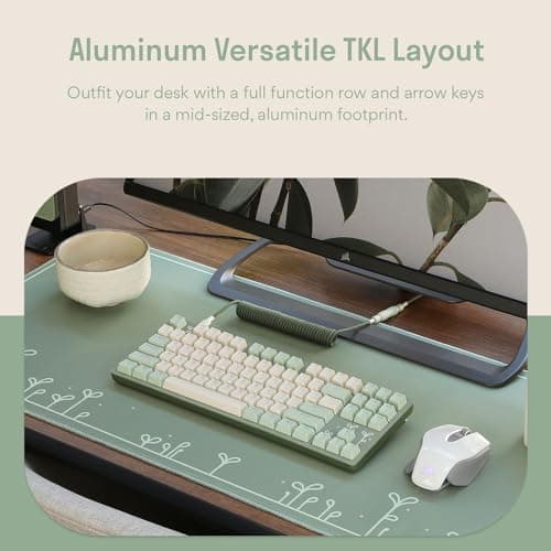 DROP Expression Series Shinai TKL Mechanical Keyboard - Holy Panda X Tactile Switches - PBT Double-Shot Keycaps - LED Backlight - Green 5