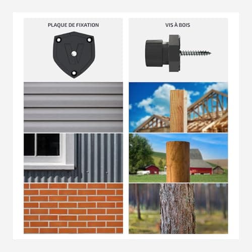 Vosker V300 Ultimate 4G-LTE Autonomous Outdoor Security Camera with External Solar Panel | High-Capacity 15,000 mAh External Solar Power Bank | SIM Cards Included | No WiFi Needed | Live Streaming 8