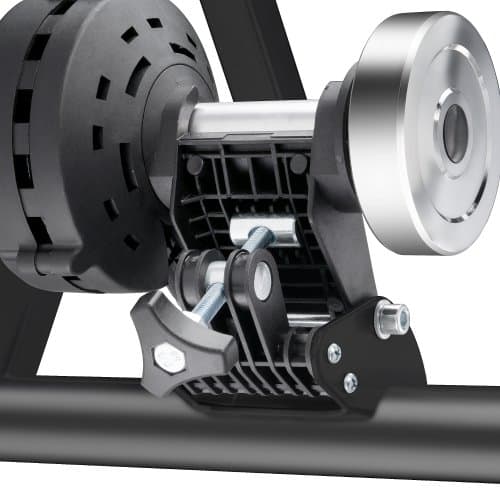 Exercise Bike Trainer - Indoor Bicycle Training Stand With Quiet 5-Level Magnetic Resistance and Front Wheel Riser Block by Bike Lane 9