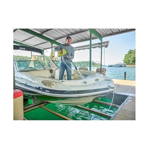 RYOBI RY120352K ONE+ 18-Volt 320 PSI 0.8 GPM Cold Water Cordless Power Cleaner - 4.0 Ah Battery and Charger Included 5