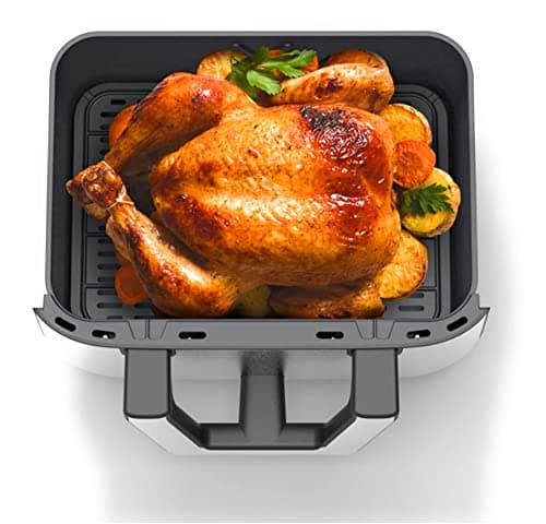 Bella Pro Series - 9-qt. Digital Air Fryer with Dual Flex Basket - Stainless Steel 6