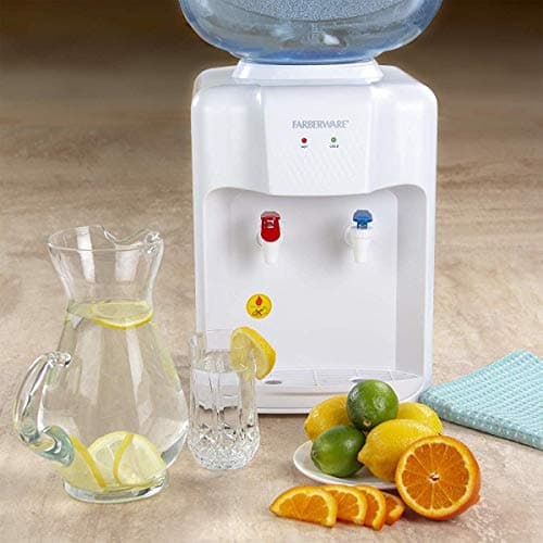 Farberware FW-WD211 Freestanding Hot and Cold Water Cooler Dispenser, Countertop White 5