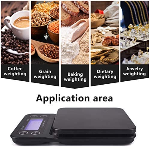 Digital Coffee Scale with Timer for Pour Over and Drip Coffee 5