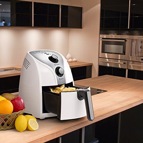 COMFEE' MF-TN2501-White MFTN-2501W Air Fryer, 2.6Qt, 01.White 5