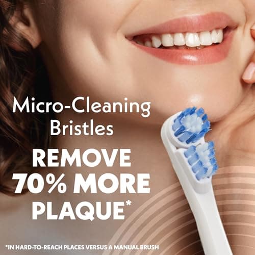 Spinbrush New PRO Clean Battery Powered Electric Toothbrush for Adults, Medium Bristles, Sage Green, 1 Count 5