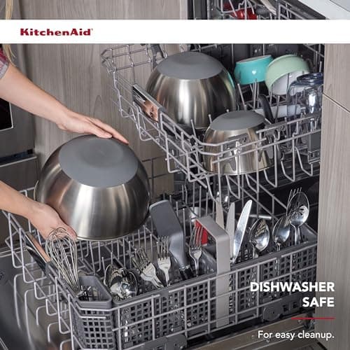 KitchenAid Stainless Steel Mixing Bowls, Set Of 3 5