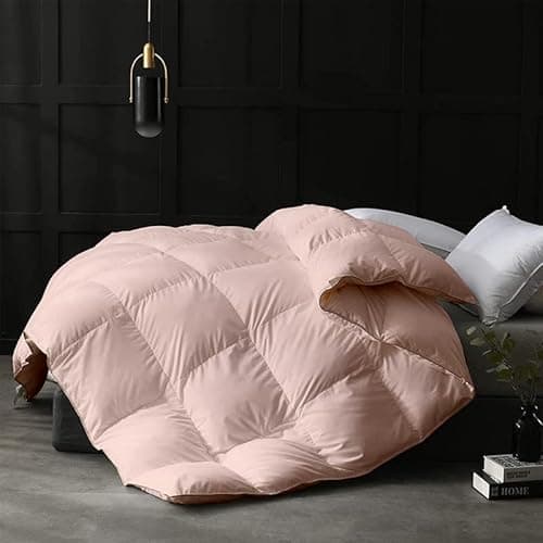 Razzai MammaYo 500 GSM Winter Comforter Premium Collection Quilted Comforter (90" x 90" Inches/228cm x 228cm) - Queen Size Comforter|Peach