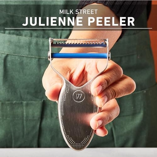 Milk Street Julienne Peeler, Vegetable Julienne Peeler, Peeler for Tough Veggies, Potatoes, Carrots, Squash, Stainless Steel Replaceable Blades, Dishwasher Safe 2