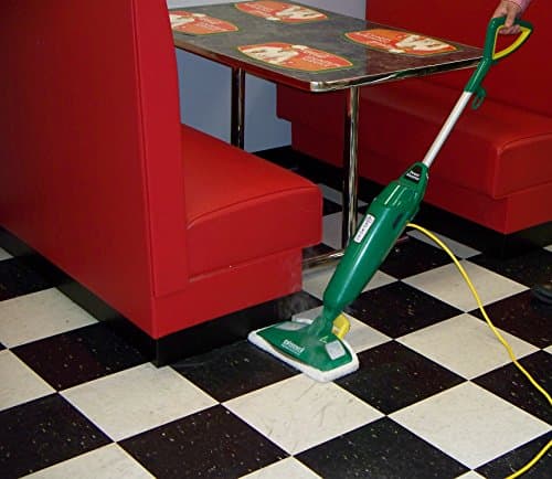 Bissell Commercial-BGST1566 Steam Mop Power Steamer, 12.5" wide, comes with Two soft pads for every day and one scrubby pad for heavy messes,Green 7