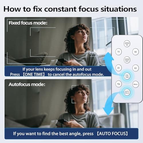 JEEBOX 4K Webcam with Light, Streaming Camera with Microphone, Plug and Play, USB HD Computer Web Cam, 1080P Auto-Focus, 73°FOV PC Camera for Zoom Skype Teams, Desktop, Black 6