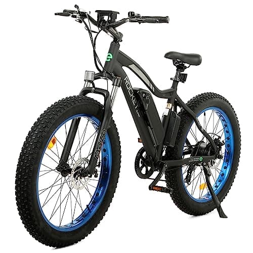 ECOTRIC 26" Fat Tire Electric Bike Powerful Adults Mountain Bicycle 500W Motor 36V/12.5AH Removable Lithium Battery Beach Snow Ebike Shock Absorption - 90% Pre Assembled