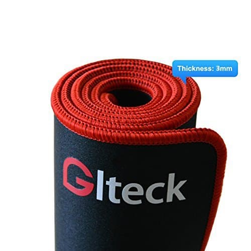 Gaming Mouse Pad XXXL/Extended Large Mat Pad 36"x16.5" GLTECK Mousepad Long Non-Slip Rubber Mice Pads Stitched Edges with Portable Bag 5