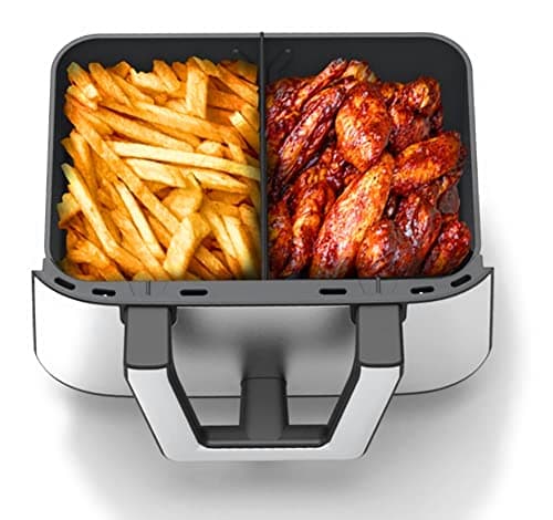 Bella Pro Series - 9-qt. Digital Air Fryer with Dual Flex Basket - Stainless Steel 5