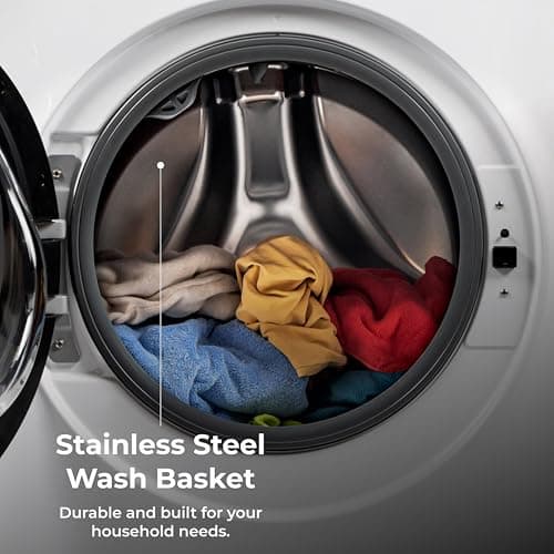 Kenmore 4.5 cu. ft. Front Load Washer with Stain Removing Steam Treatment - Reduce Laundry Time with Accela Wash - LED - ENERGY STAR Certified - White 5