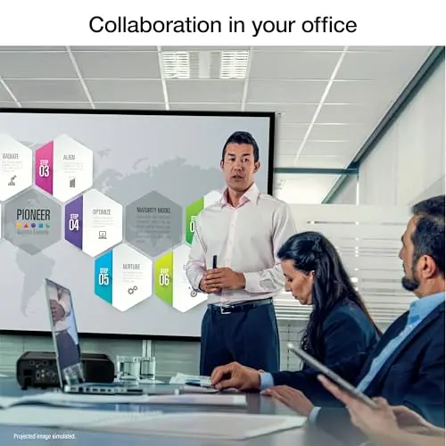 Epson Pro EX11000 3-Chip 3LCD Full HD 1080p Wireless Laser Projector, 4,600 Lumens Color/White Brightness, Miracast, 2 HDMI Ports, USB Power for Streaming, Built-in 16W Speaker 6