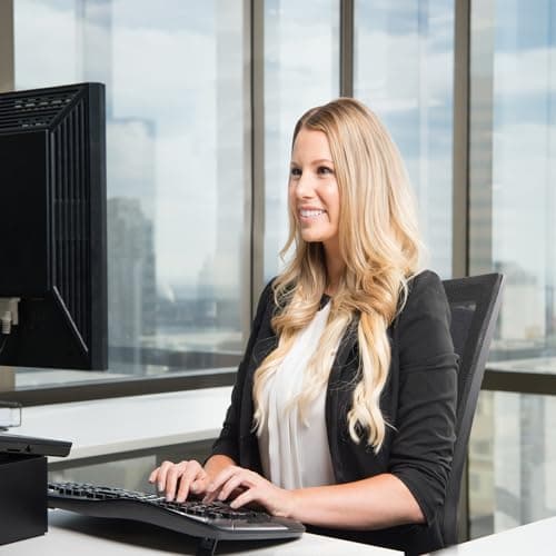 KLASIKA Desk Chair No Wheels, Arm Chair with Ergonomic Lumbar Support and Thickened Seats Cushion, Waiting Room Chairs for Office School Church Guest Reception, Black 9