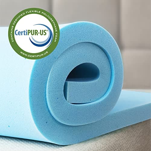 Sleep Master 2" Gel Memory Foam Topper - Queen 5