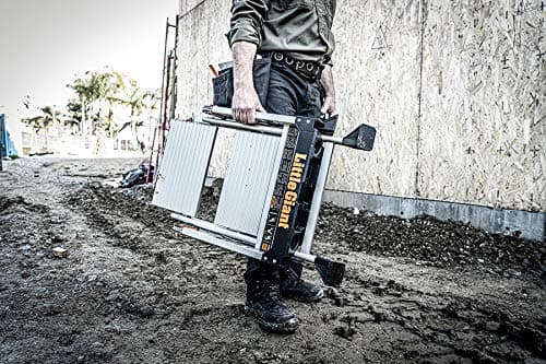 Little Giant Ladders, Jumbo Step, 2-Step, 2 foot, Step Stool, Aluminum, Type 1AA, 375 lbs weight rating, (11902), Silver 22