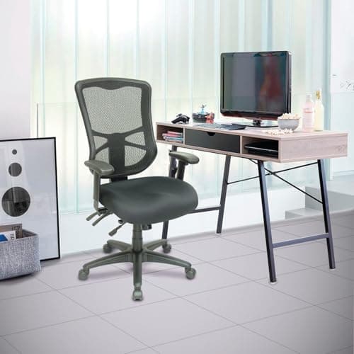 Alera Elusion Series Mesh High-Back Multifunction Chair, Black 13