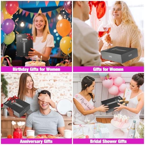 CONFU Hair Dryer, 110000 RPM Fast Drying Blow Dryer with Magnetic Diffuser and Concentrator, Professional Lightweight Ionic Hair Dryer for Women and Men 7