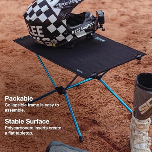 Helinox Table One Hard Top Lightweight, Collapsible, Portable, Outdoor Camping Table, Regular - 23 x 15 Inches, Black 5