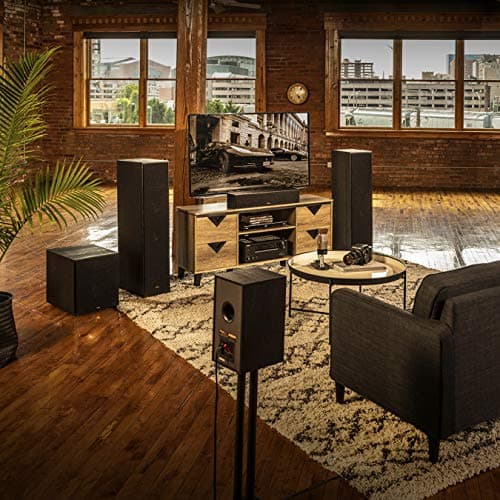 Klipsch R-620F Floorstanding Speaker with Tractrix Horn Technology | Live Concert-Going Experience in Your Living Room, Ebony 9